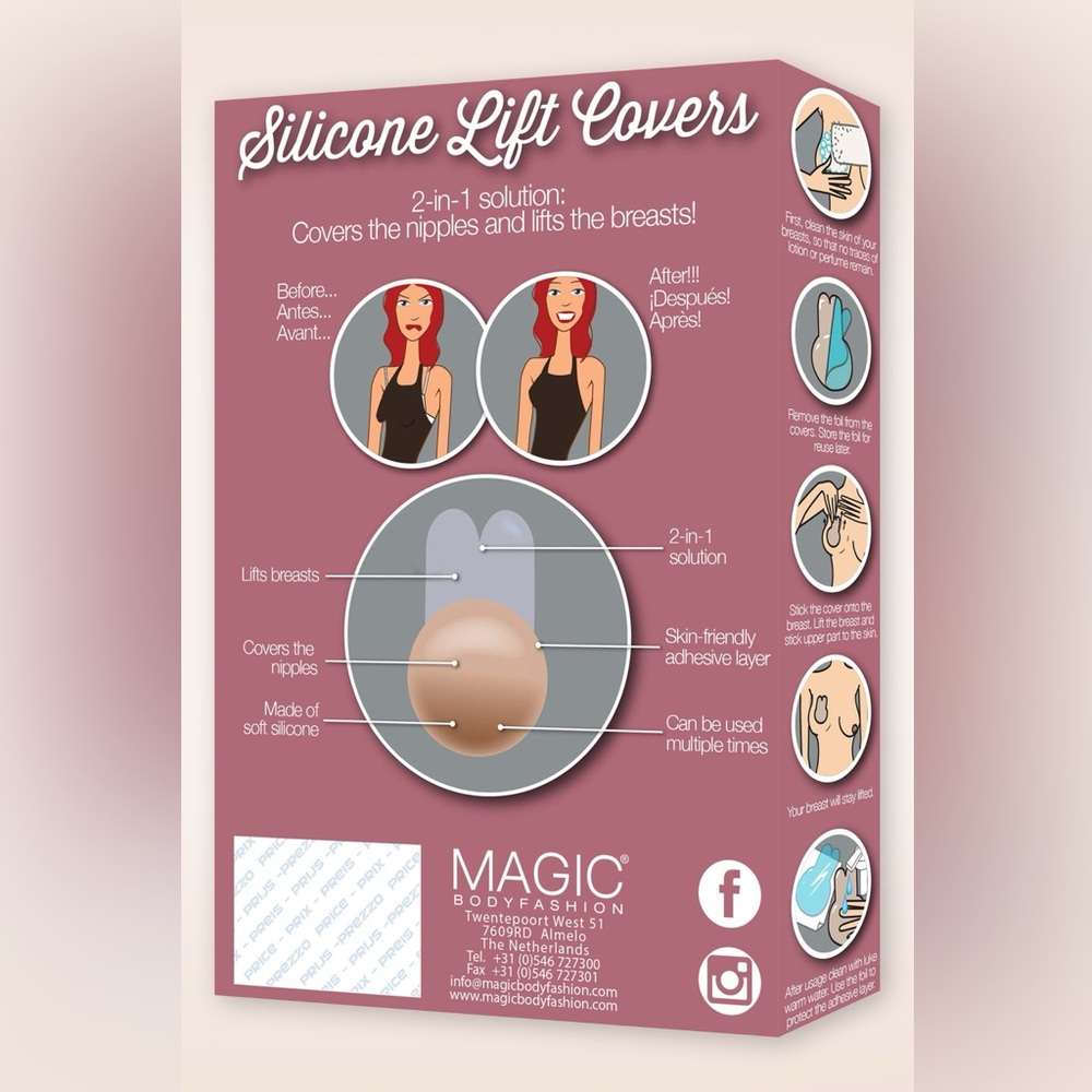 Magic Bodyfashion Lift Covers in Latte
